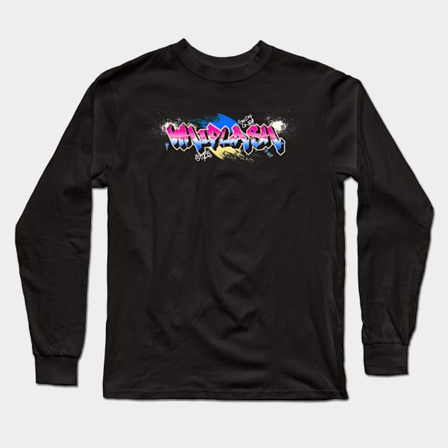 Whiplash Street Long Sleeve T-Shirt by SIJI.MAREM